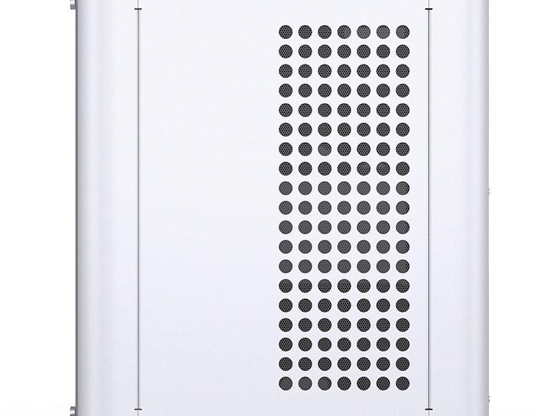 Корпус без блока питания/ Case JONSBO TK-1, Mini-Tower, TG, no fan, 1xUSB-A 3.2 + 1xUSB-C 3.2, mATX, mITX White