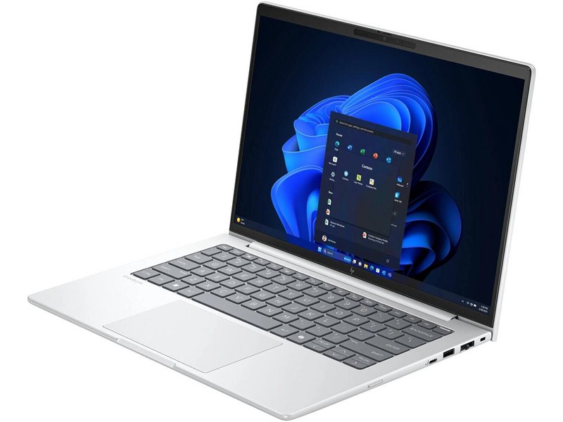 Ноутбук HP EliteBook 8 G1a Ryzen 7 PRO 250 16Gb SSD512Gb Intel Graphics 780M 14" IPS WUXGA (1920x1200) Windows 11 Pro 64 silver WiFi BT Cam (C03QHUT)