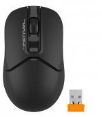 Мышь A4Tech Fstyler FG12S черный оптическая 1200dpi silent беспров. USB 3but (FG12S BLACK)