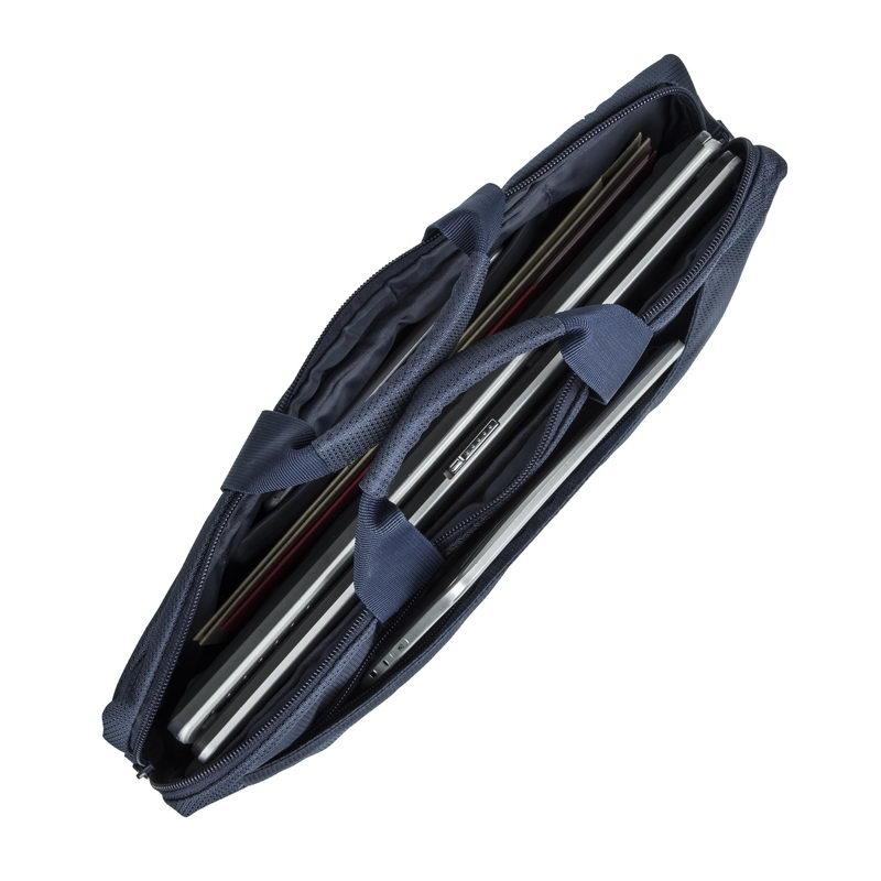 Сумка для ноутбука 15.6" Riva 8035 темно-синий полиэстер (8035 BLUE)