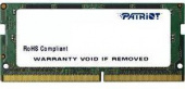 Память DDR4 16Gb 2400MHz Patriot PSD416G24002S RTL PC4-19200 CL17 SO-DIMM 260-pin 1.2В dual rank Ret