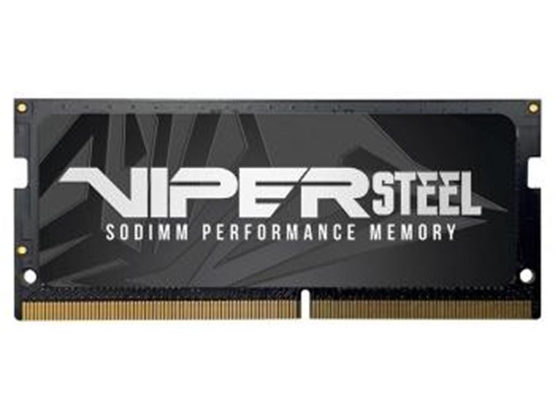 Память DDR4 16GB 2666MHz Patriot PVS416G266C8S Viper Steel RTL PC4-21300 CL18 SO-DIMM 260-pin 1.2В single rank Ret