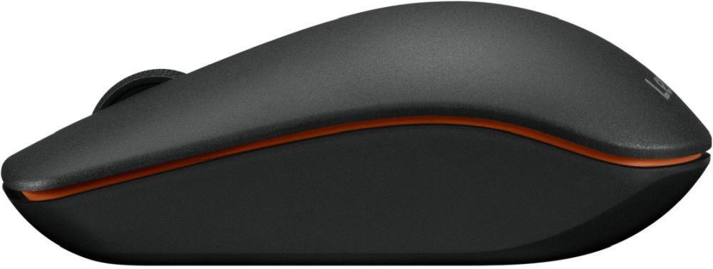Мышь Lenovo 400 черный оптическая 1200dpi беспров. USB для ноутбука 3but (GY50R91293)
