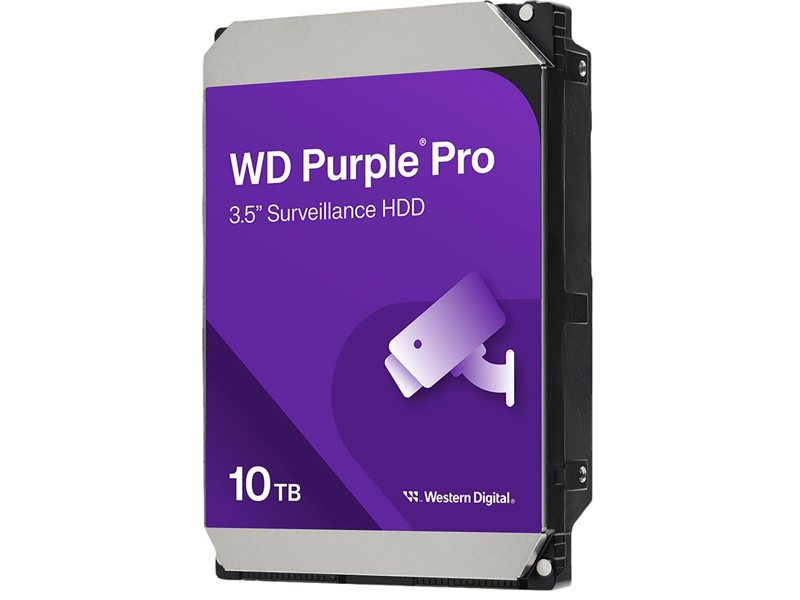 Жесткий диск/ HDD WD SATA3 10Tb Purple Pro 7200 512Mb 1 year warranty