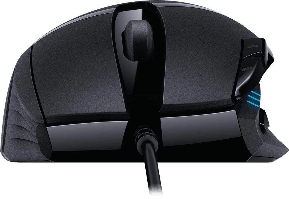 Мышь Logitech Hyperion Fury G402 черный оптическая 4000dpi USB 7but (910-004070)