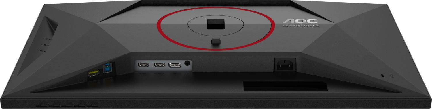 Монитор AOC 27" U27G4R черный/красный IPS LED 16:9 HDMI матовая HAS Piv 400cd 178гр/178гр 3840x2160 160Hz G-Sync DP 4K USB 6.35кг