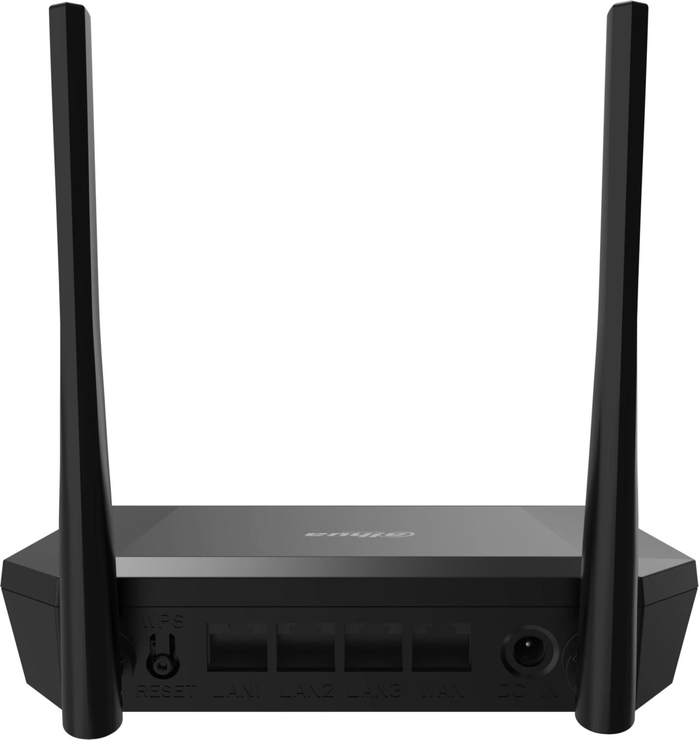 Роутер Dahua DH-N3 N300 10/100BASE-TX/Wi-Fi черный