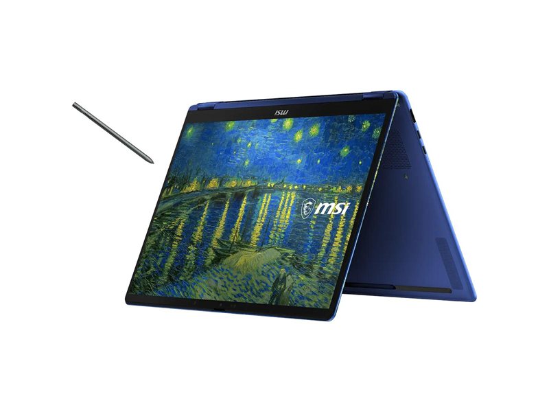 Ноутбук MSI Prestige 14 Flip AI+ The Starry Night-400RUY Core Ultra X9 378H 32Gb SSD1Tb Intel Arc B390 14" OLED Touch FHD+ (1920x1200) Windows 11 Pro picture WiFi BT Cam (9S7-14T235-400)
