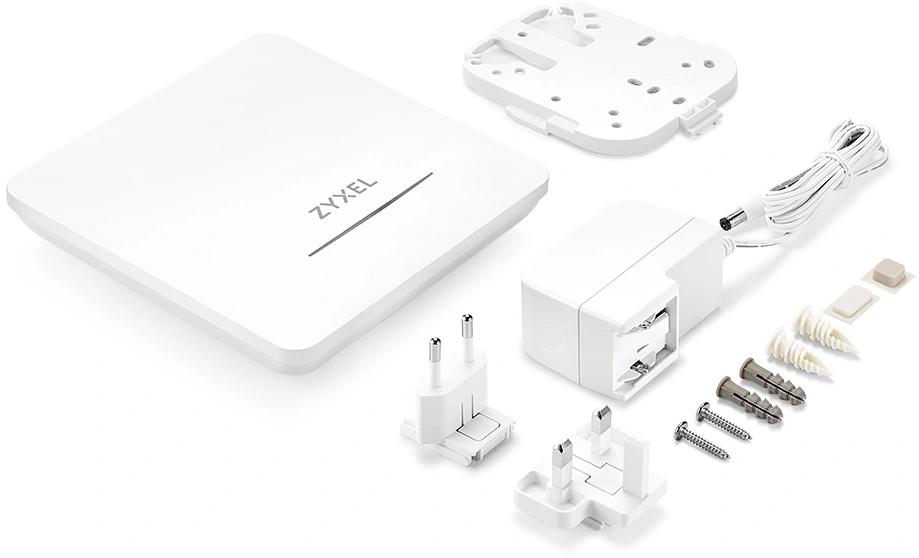 Точка доступа Zyxel NebulaFlex NWA90BEPRO-EU0102F BE6500 10/100/1000/2500BASE-T белый