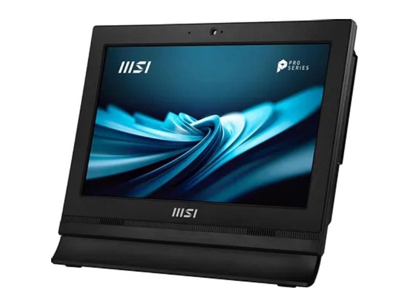 Моноблок MSI Pro AP162T ADL-077RU 15.6" Full HD Touch N100 (0.8) 8Gb SSD128Gb UHDG CR Windows 11 Pro 2xGbitEth WiFi BT 65W клавиатура мышь Cam черный 1920x1080