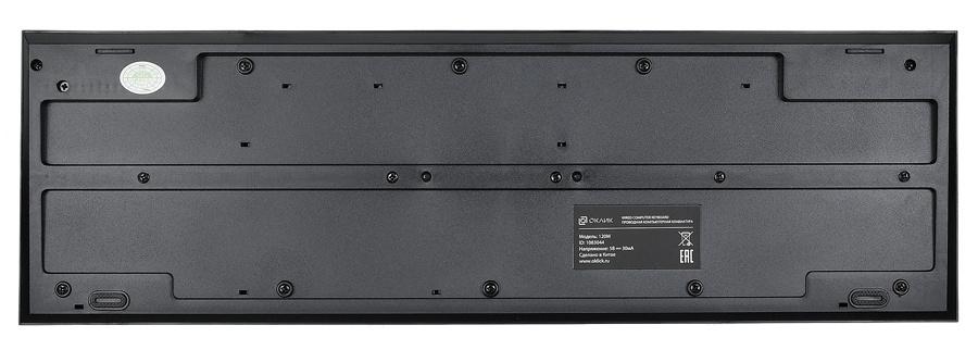Клавиатура Оклик 120M черный USB (1083044) кабель 1.6м