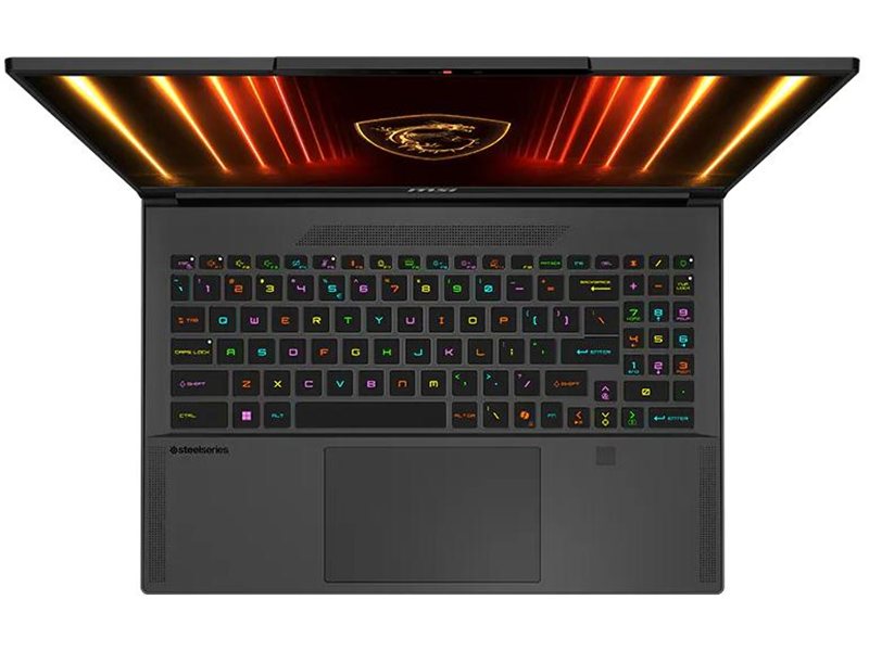 Ноутбук MSI Stealth A16 AI+ A3HWFG-069XRUY Ryzen AI 9 365 16" 16:10 FHD+ (1920 x 1200) IPS-Level 144Hz,DDR5 32GB (16GB*2),1TB SSD,NV RTX 5060 GDDR7 8GB,99Whr,2.1kg,2y,DOS,Core Black
