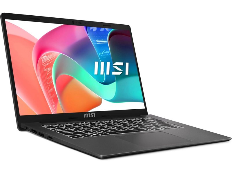 Ноутбук MSI Modern 14 F1MG-656RU Core 7 150U 16Gb SSD512Gb Intel Graphics 14" IPS FHD (1920x1080) Windows 11 Pro grey WiFi BT Cam (9S7-14S111-656)