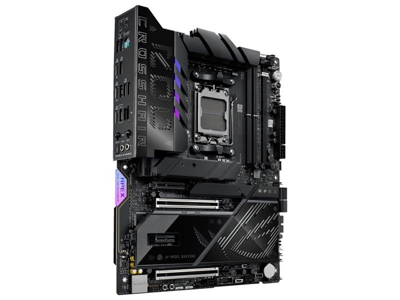 Материнская плата ASUS ROG CROSSHAIR X870E APEX AM5 ATX 2xDDR5 2xPCIEx16 PCIEx4 PCIEx1 5xM.2 3xUSB-C 5GLAN Wi-Fi 7