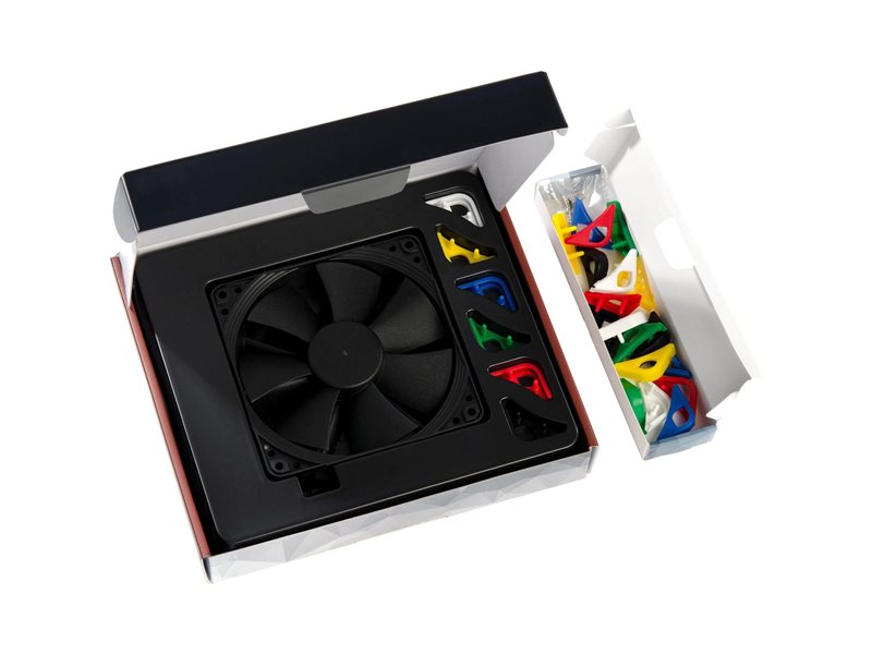 Кулер для корпуса/ Case Cooler Noctua NF-F12 PWM chromax.black.swap (120x120x25mm, 4-pin PWM, 54.97CFM, 22.4dBA, 1500RPM, Black)