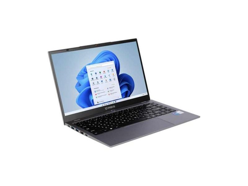 Ноутбук IRBIS SmartBook 14NBP02 14" FHD(1920x1080) IPS 300cd,Ultra 5 125U,16Gb LPDDR5-5600,512Gb SSD,Wi-Fi 6+BT5.2,45Wh,Metal case,FP,TPM 2.0, 1 type C full function, 1.55kg,Grey,1y,Win11Pro