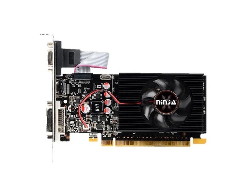 Видеокарта Ninja (Sinotex) R5 230 2GB DDR3 64bit VGA DVI HDMI 1FAN LP RTL