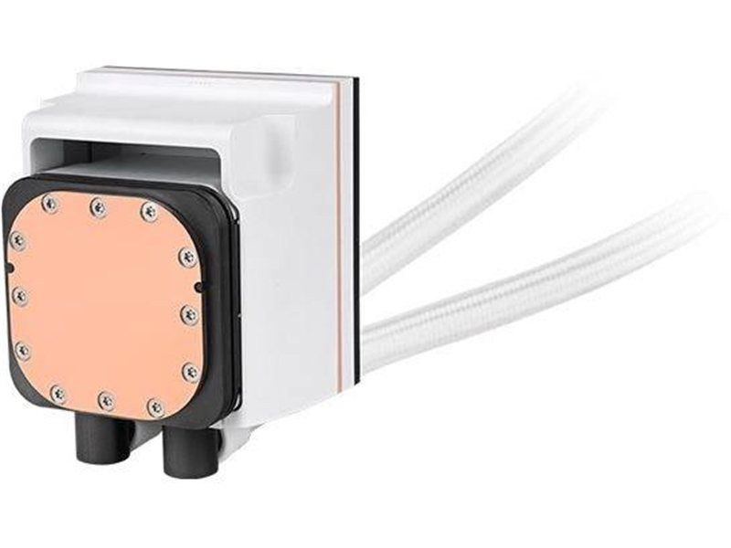 Система водяного охлаждения Thermaltake MAGFloe 360 Ultra Snow ARGB Soc-AM5/AM4/1200/1700/1851 белый 4-pin 30.6-32.5dB Al LCD 355W Ret (CL-W433-PL12SW-A)