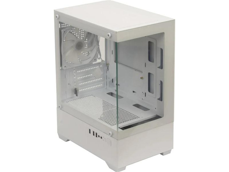 корпус Accord ACC-ZCU2W white w/o PSU mATX 5x120mm 2xUSB2.0 1xUSB3.0 audio bott PSU