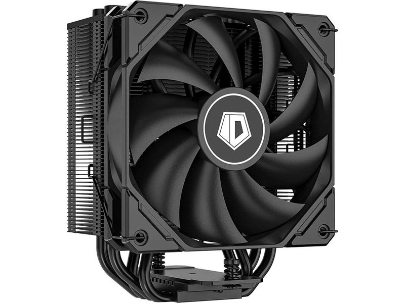 Устройство охлаждения(кулер) ID-Cooling SE-224-XTS Soc-AM5/AM4/1200/1700/1851 черный 4-pin 29dB Al+Cu 220W 650gr Bulk (SE-224-XTS BLACK BULK)