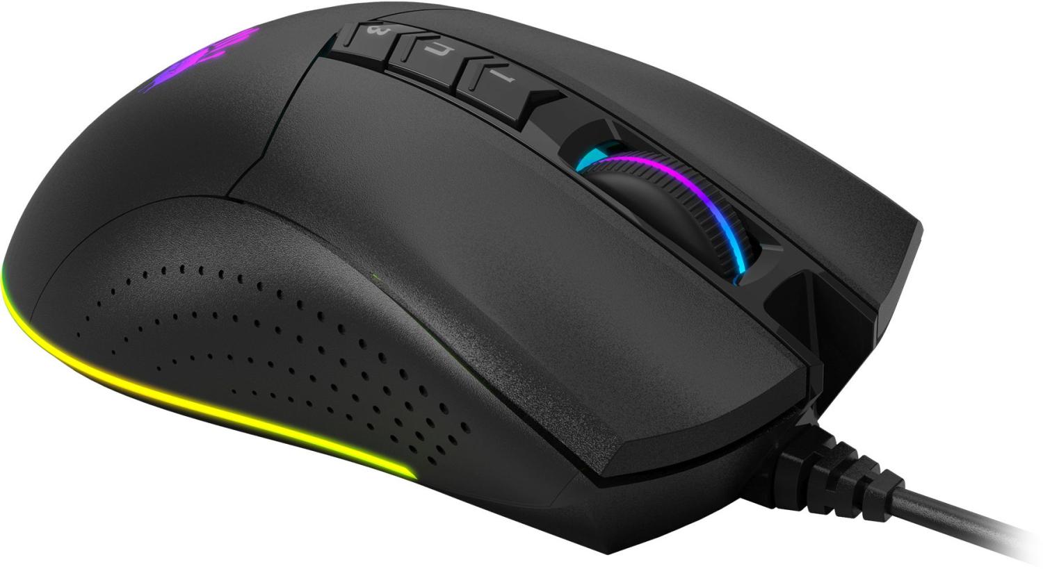 Мышь A4Tech Bloody P90s черный оптическая 8000dpi USB 7but (P90S STONE BLACK)