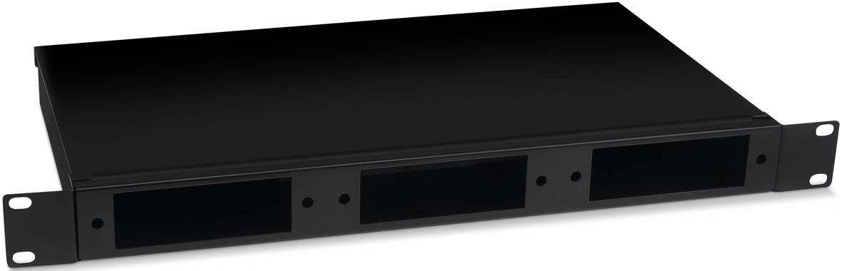 Кросс CabeusFO-19-3FP FO-19-3FP-BK 1U 24xSC/LC дупл.