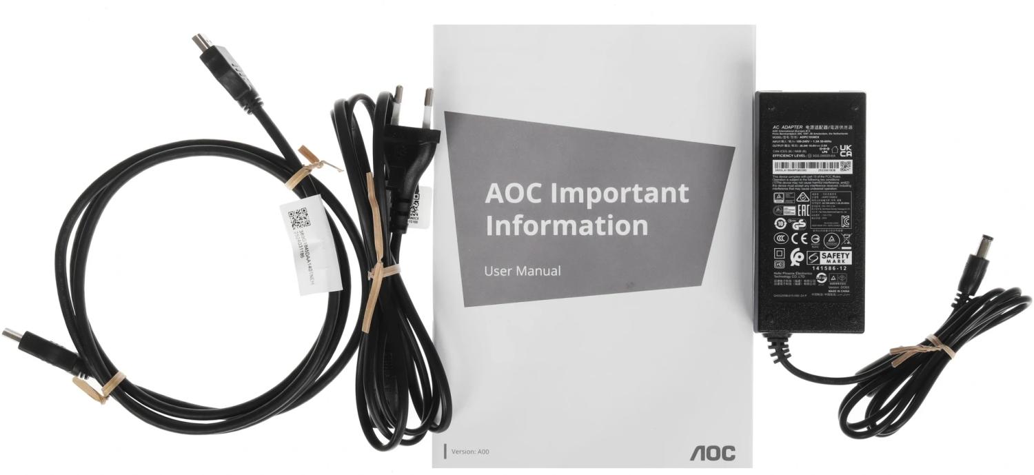 Монитор AOC 27" 27B36X черный IPS LED 16:9 HDMI матовая 300cd 178гр/178гр 1920x1080 144Hz DP FHD