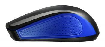 Мышь Оклик 485MW черный/синий оптическая 1200dpi беспров. USB для ноутбука 3but (997826)