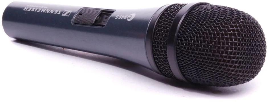 Микрофон проводной Sennheiser E 845-S серый/черный