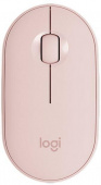 Мышь Logitech Pebble M350 розовый оптическая 1000dpi беспров. BT USB 2but (910-005575)