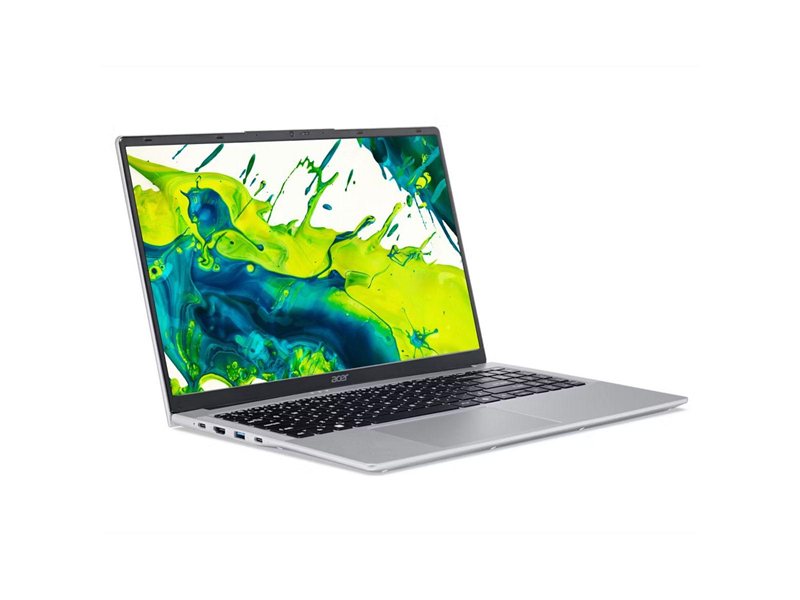 Ноутбук Acer Aspire Lite 15 AL15-54P-590V Intel Core Ultra 5 115U/16Gb (soldered D5)/SSD512Gb/UMA/15.6"/IPS/FHD/1920x1080/60Hz/NoOS/Silver/1.7kg