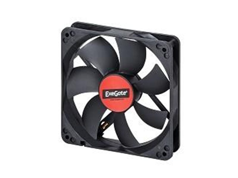 Exegate EX166176RUS Вентилятор ExeGate Mirage-S 120x120x25 подшипник скольжения, 1200 RPM, 25dB, 3pin