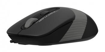 Мышь A4Tech Fstyler FM10 черный/серый оптическая 1600dpi USB 4but (FM10 GREY)