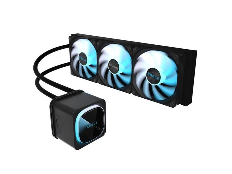 Жидкостная система охлаждения Gigabyte Eagle 360 3 x 120mm ARGB Fan, LGA 1200, LGA 1700, LGA 1851, 115*, AM5, AM4