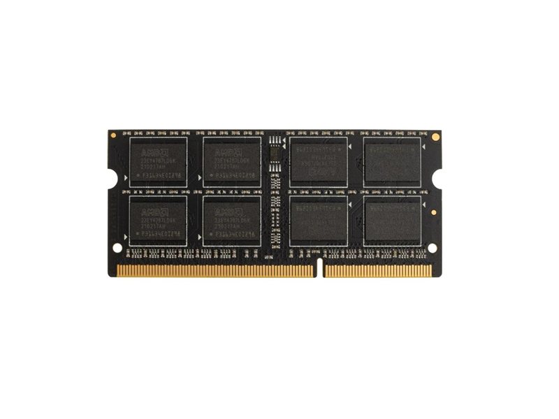Модуль памяти AMD Radeon 8GB DDR3L 1600 SO DIMM R5 Entertainment Series Black R538G1601S2SL-U Non-ECC, CL11, R538G1601S2SL-U 1.35V, Retail (180923)