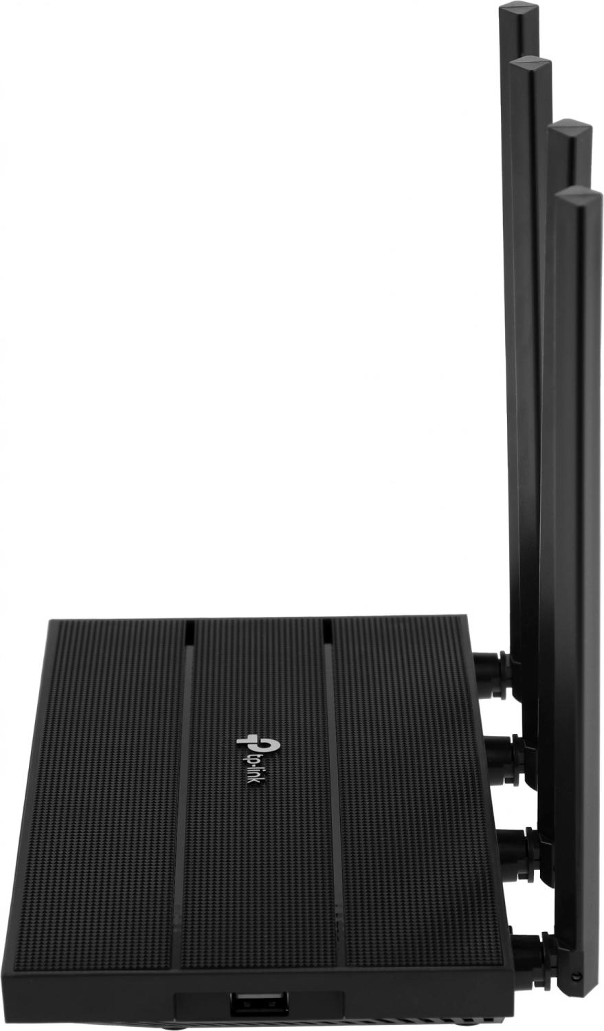 Роутер беспроводной TP-Link Archer C6U AC1200 10/100/1000BASE-TX черный