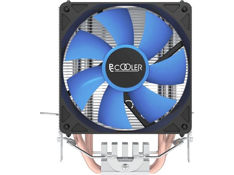 Устройство охлаждения(кулер) PcCooler S93 V2 Soc-AM5/AM4/1200/1700/1851 черный/синий 3-pin 26.4dB Al+Cu 100W 348gr Ret (R3-I210WBKNXX-GL)