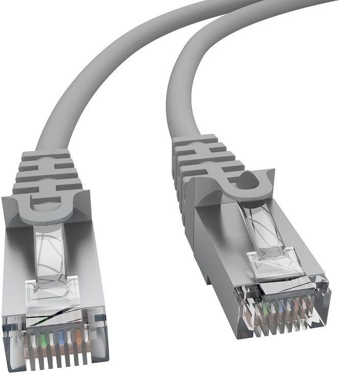 Патч-корд NTSS NTSS-PC-FTP-RJ45-5e-5.0-LSZH-GY FTP RJ-45 вил.-вилка RJ-45 кат.5E 5м серый LSZH 26AWG
