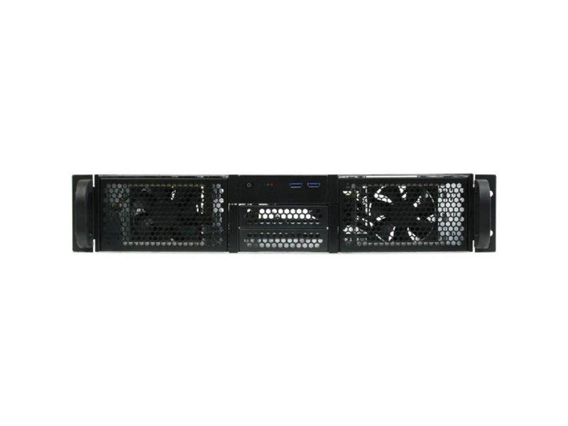 Procase RE204-D0H8-A-48 Корпус 2U server case,0x5.25+8HDD,черный,без блока питания(2U,2U-redundant),глубина 480мм,ATX 12"x9.6"