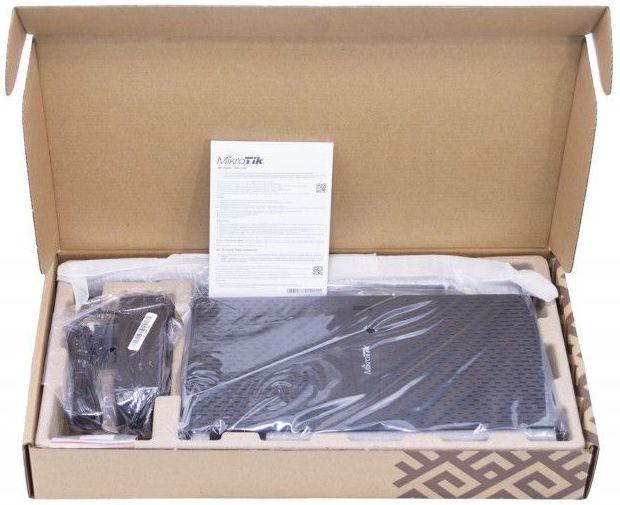 Роутер беспроводной MikroTik hAP ac3 (RBD53IG-5HACD2HND) AC1200 10/100/1000BASE-TX черный