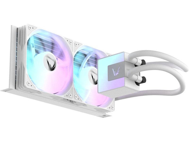 Система водяного охлаждения Formula Ice Jet Glow 240 ARGB Soc-AM5/AM4/1200/2066/1700/1851 белый 4-pin 1-27.2dB Al+Cu 310W Ret (ICE JET GLOW 240 WH)
