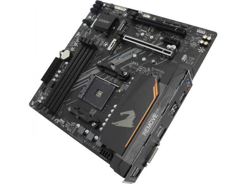 Материнская плата/ MB GIGABYTE AMD B550 sAM4, 4xDDR4(128GB), DVI-D/HDMI 2.1, 1xPCIe 4.0x16, 1xPCIe 3.0x16, 1xPCIe 3.0, 1xLAN, 4xSATA 6Gb/s, 2xM.2, 4xUSB 3.2, 4xUSB 2.0, 1xPS/2, mATX