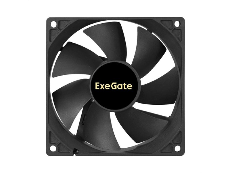Exegate EX297086RUS Вентилятор 24В DC ExeGate EX09225S3P-24 (92x92x25 мм, Sleeve bearing (подшипник скольжения), 3pin, 2800RMP, 34dBA)