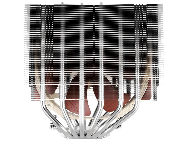 Кулер для процессора/ CPU Cooler Noctua NH-D15S (167W, 4-pin PWM, 160mm, Al/Cu, 6x6mm, 1x150x140x25mm, 82.5CFM, 24.6dBA, 1500RPM, S: 1851/1700/1200/115X, AM5/AM4, Beige/Brown)