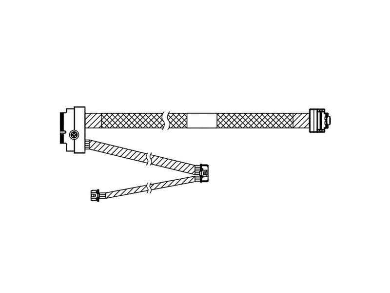 Комплектующие корпусов Lenovo ThinkSystem SR630 V3 M.2 NVMe 2-Bay RAID Cable Kit (Cable kit for use with ThinkSystem M.2 NVMe 2-Bay RAID Adapter)