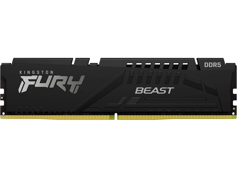 Память DDR5 32GB 5600MHz Kingston KF556C40BB-32 Fury Beast RTL Gaming PC5-44800 CL40 DIMM 288-pin 1.25В dual rank с радиатором Ret