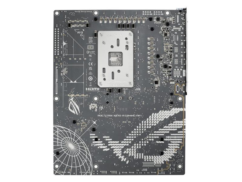 Материнская плата ASUS ROG STRIX X870-A GAMING WIFI, AM5, X870, 4*DDR5, 2*SATA, 4*M.2, 9*USB 3.2, 2*USB4, Type-C, 3*PCIx16, DP+HDMI, ATX; 90MB1IF0-M0EAY0