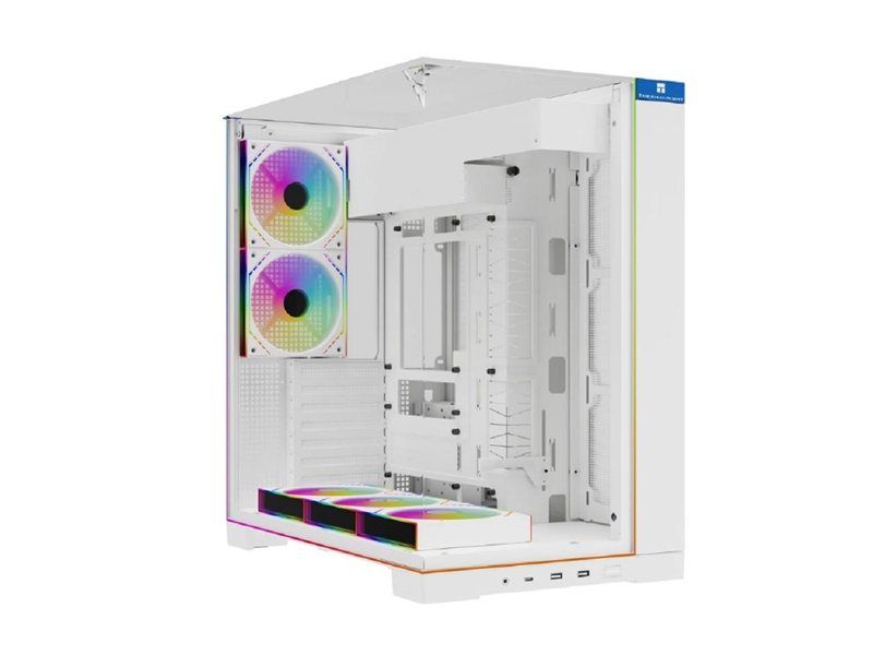 Thermalright Корпус TR-A70 ARGB White FAN5-M / TG / 5 x120mm ARGB PWM Fans / ARGB Strip / USB TYPE-C / ATX  / TRA70AF5MW