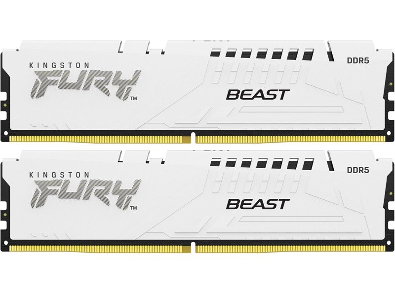Память DDR5 2x16GB 5200MHz Kingston KF552C40BWK2-32 Fury Beast RTL Gaming PC5-41600 CL40 DIMM UDIMM 288-pin 1.25В single rank с радиатором Ret