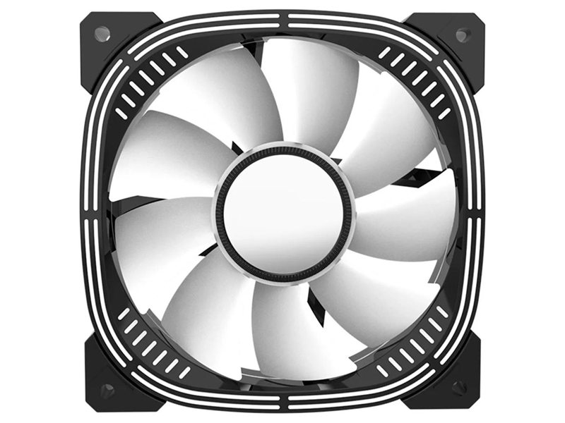 Вентилятор в корпус ALSEYE Luna-120-B-P Fan frame color: Black Fan size: 120*120*25mm Fan speed: 650~1800RPM±10% Rated voltage: 12VDC Rated current: 0.25A Fan air flow: 47.2CFM±10% Fan air pressure: 1.60mmH20±10% Fan noise: 6~30dBA Fan bearing: Hydraulic